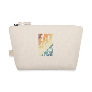 Eat Sleep Acroyoga Repeat Sport Fitness - Organic Pouch - nature - Front