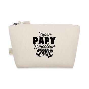 super papy bricoleur cadeau grand-père - Trousse biologique - nature - Devant