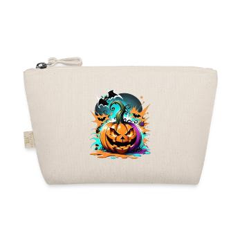 Halloween - Pumpkin Gracitti - Organic Pouch - nature - Front