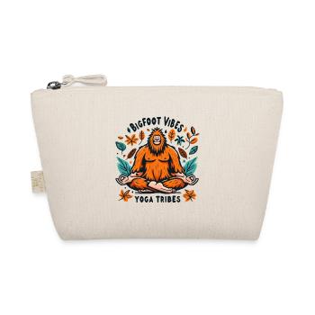 Yoga Bigfoot: bigfoot vibes yoga tribes - Bio-Täschchen - Natur - Vorne
