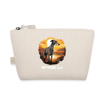 Dog Greyhound - Organic Pouch - nature - Front