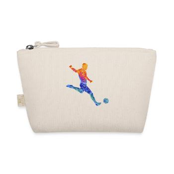 Professional Soccer Player Soccer God Soccer Player Goal Scorer - Organic Pouch - nature - Front