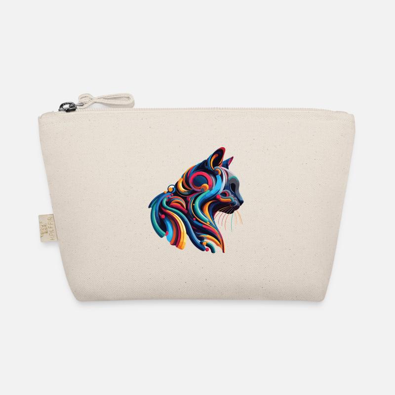 Chat abstrait coloré Trousse biologique