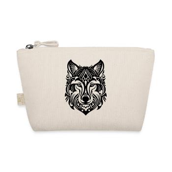 Tête de loup noir - Trousse biologique - nature - Devant
