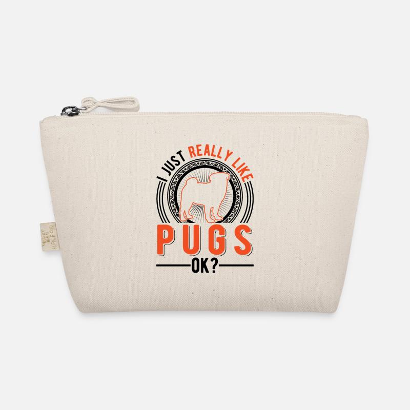 J’aime juste le chien carlin Trousse biologique