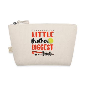 Field Hockey Little Brother - Bio-Täschchen - Natur - Vorne