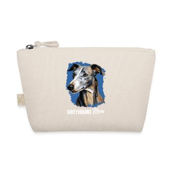 Dog Greyhound - Organic Pouch - nature - Front