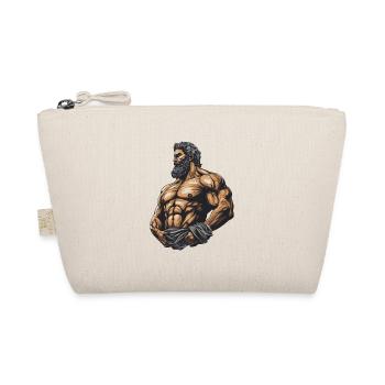 Bodybuilders Muscles Bodybuilding - Organic Pouch - nature - Front