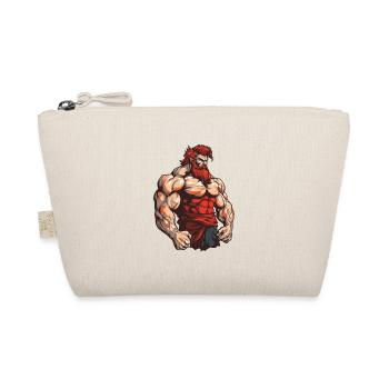 Bodybuilder Muscles Workout Gym - Organic Pouch - nature - Front