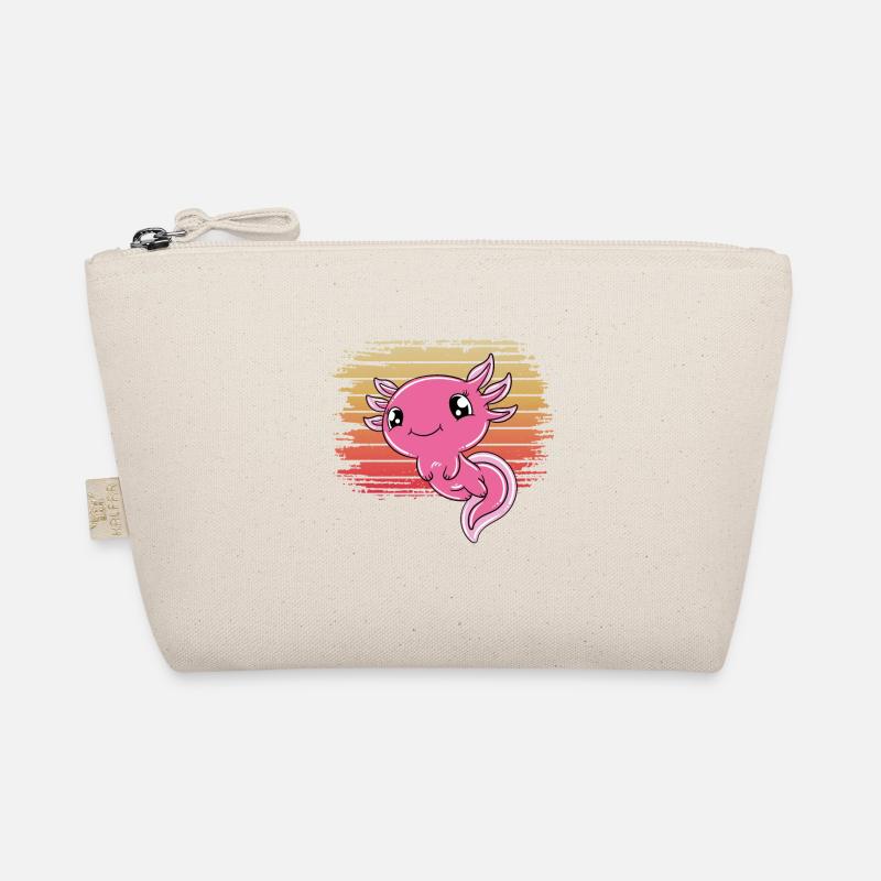 Cute Axolotl Funny Axolotl Organic Pouch