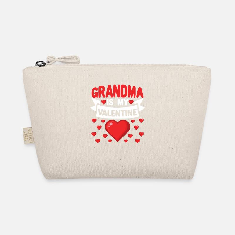 Grand-mère est ma Saint-Valentin drôle de Saint-Valentin Trousse biologique
