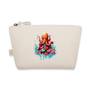 Der Oktopus Donut - Bio-Täschchen - Natur - Vorne