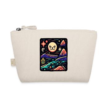 Animations Art and Bright Colors Nature and Cat - Organic Pouch - nature - Front