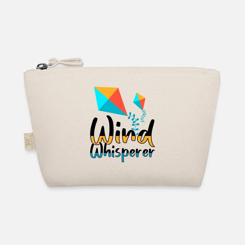 Fly a Kite Hobby Wind Kiteboard Funny Organic Pouch