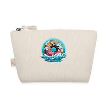 The waves of the donut - Organic Pouch - nature - Front