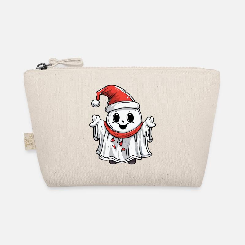 Santa Ghost, Geist Weihnachtsmann Bio-Täschchen