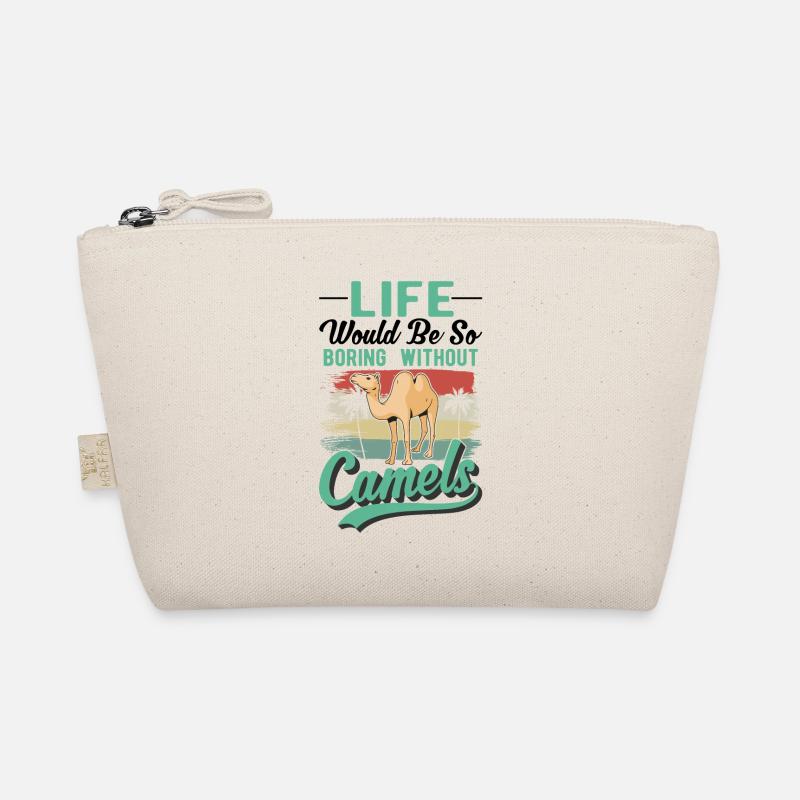 Kamel Geschenk Dromedar Camel Großkamel Bio-Täschchen