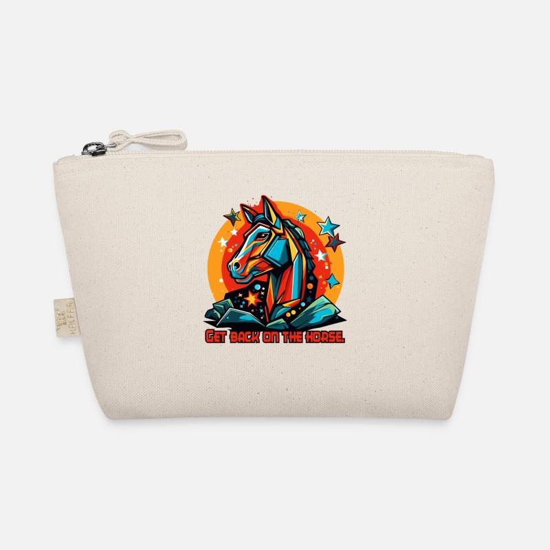 Back in the saddle, back on the horse Organic Pouch