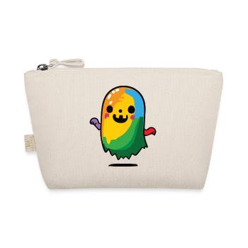 Fantôme mignon / Halloween - Trousse biologique - nature - Devant