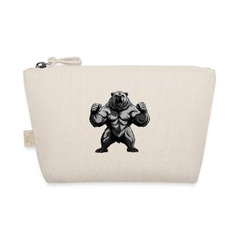 Ours Grizzly Musculation Muscles - Trousse biologique - nature - Devant