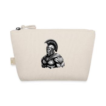 Spartan Gladiator Muscles Bodybuilding - Organic Pouch - nature - Front