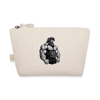 Bodybuilder Muscles Workout Gym - Organic Pouch - nature - Front