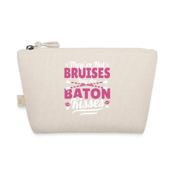 Baton Twirling Baton Twirler Gift - Organic Pouch - nature - Front
