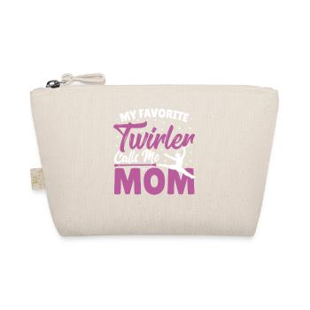 Baton Twirling Baton Twirler Gift - Organic Pouch - nature - Front
