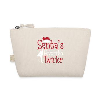 Baton Twirling Baton Twirler Gift - Organic Pouch - nature - Front
