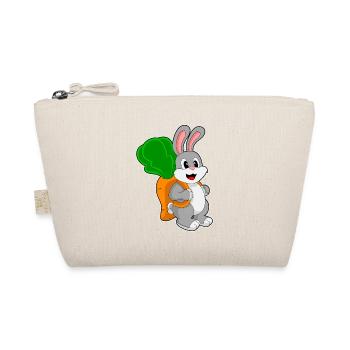 Bunny Student Backpack School - Organic Pouch - nature - Front