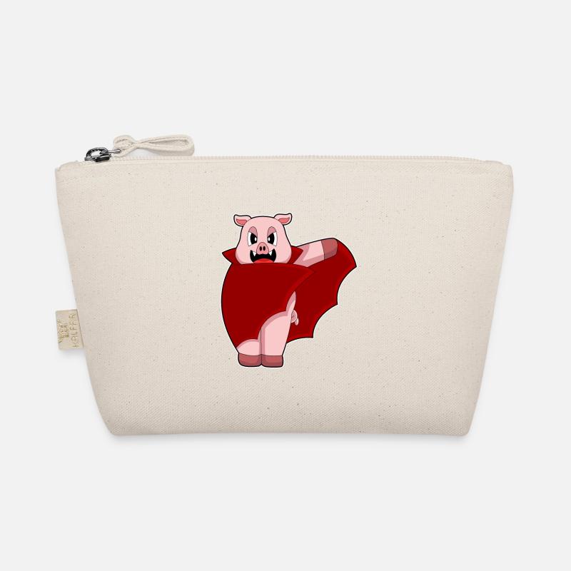 Cochon Halloween Bat Trousse biologique