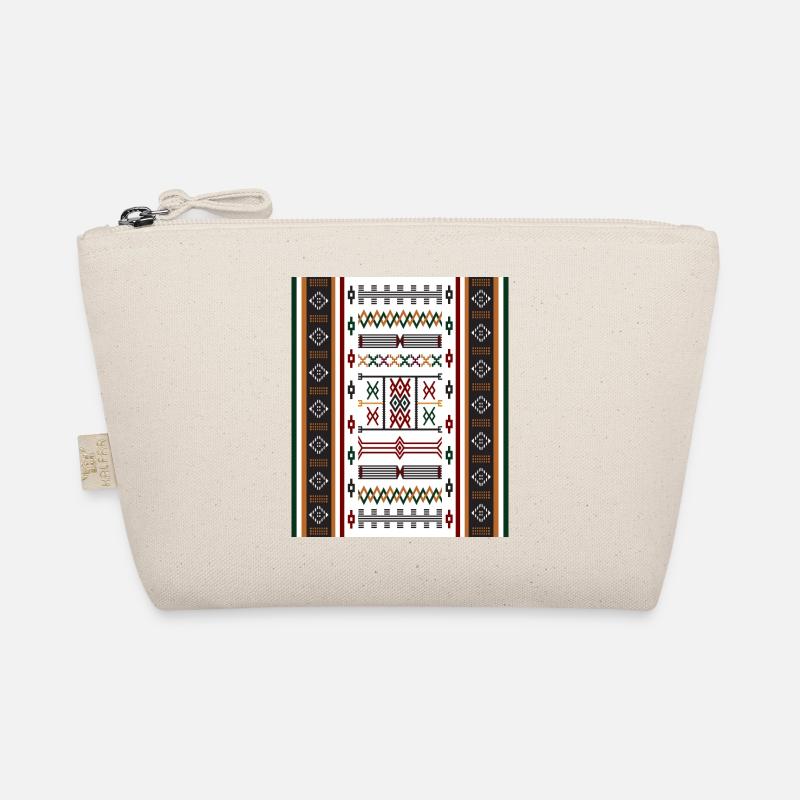 AMAZIGH BERBERSYMBOL MZABE TEPPICH Bio-Täschchen