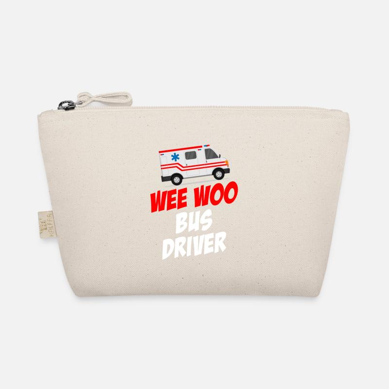 Wee Woo Busfahrer Krankenwagen Rettungssanitäter - Bio-Täschchen - Natur