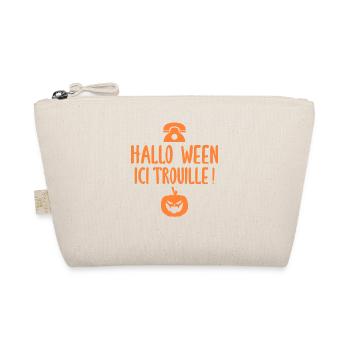 Citrouille - Halloween - Phrase drôle - Trousse biologique - nature - Devant