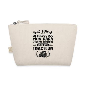 Je Suis La Preuve Que Mon Papa N'est Pas, Tracteur - Trousse biologique - nature - Devant