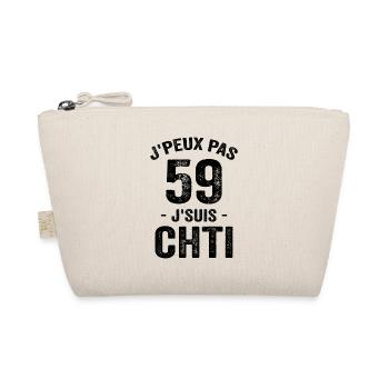 Je Peux Pas Je Suis Chti 59 - Ch'ti, chtimi - Trousse biologique - nature - Devant