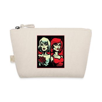 Roses and Women - Organic Pouch - nature - Front