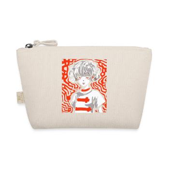 cartoon, manga, anime, art, a girl - Organic Pouch - nature - Front
