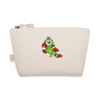 Perroquet debout sur un oiseau - Trousse biologique - nature - Devant