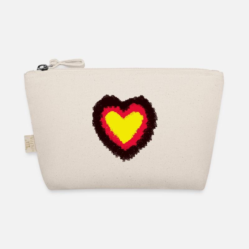 German Germany Countries Hearts Heart Gate Pride Organic Pouch