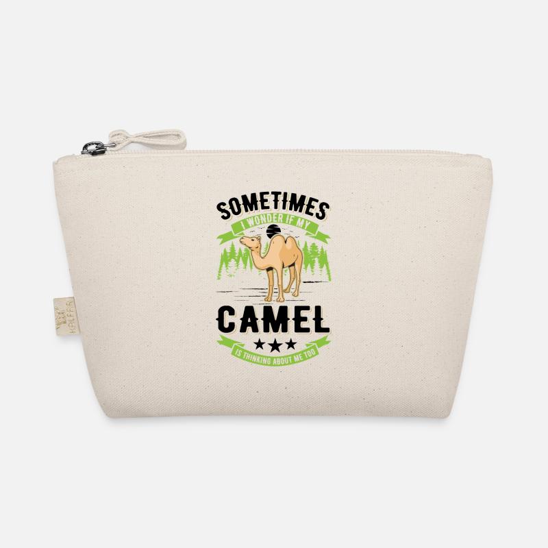 Kamel Geschenk Dromedar Camel Großkamel Bio-Täschchen
