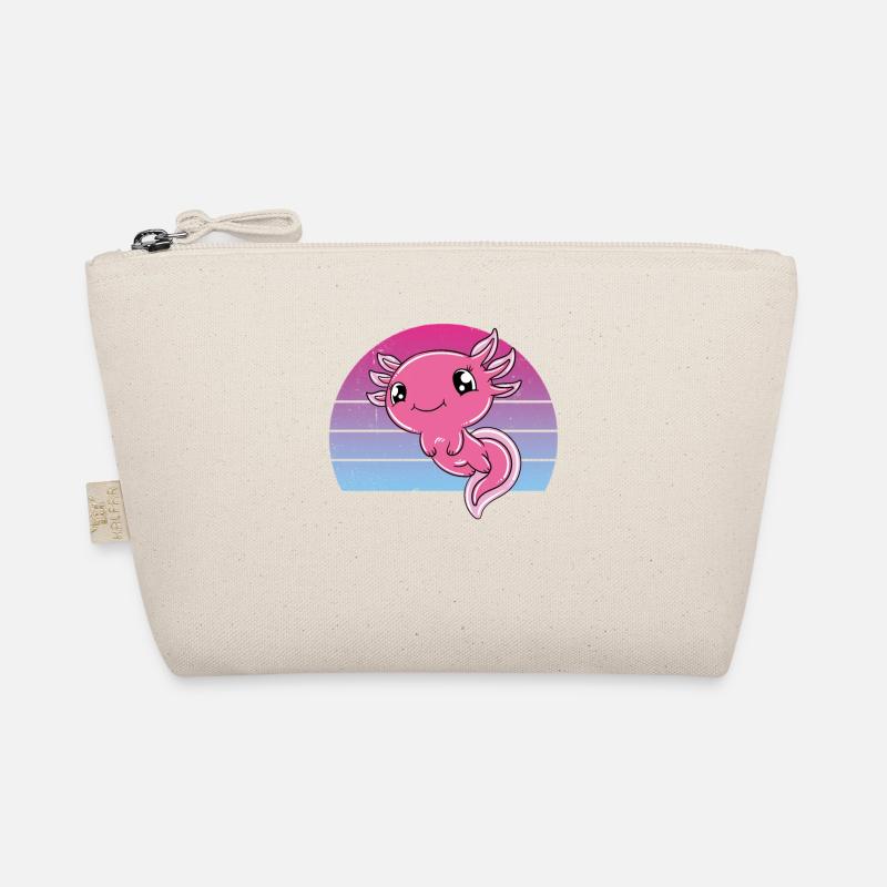 Cute Axolotl Funny Axolotl Organic Pouch