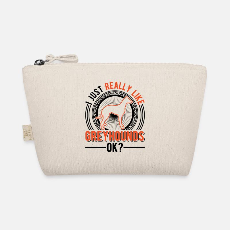 Ich mag einfach Windhunde Greyhound Galgo Bio-Täschchen