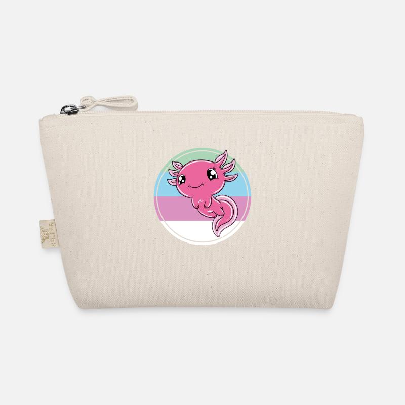Cute Axolotl Funny Axolotl Organic Pouch