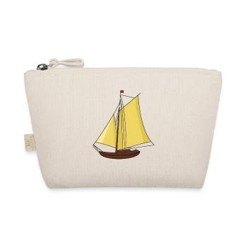 Sailboat, Boat, Ship, Seafaring, Sailing, Ahoy, - Organic Pouch - nature - Front
