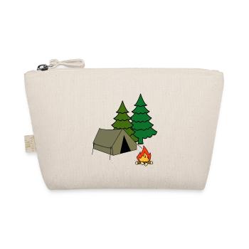 Tent, Camping, Camp, Camping, Vacation, Outdoor, Adventure - Organic Pouch - nature - Front