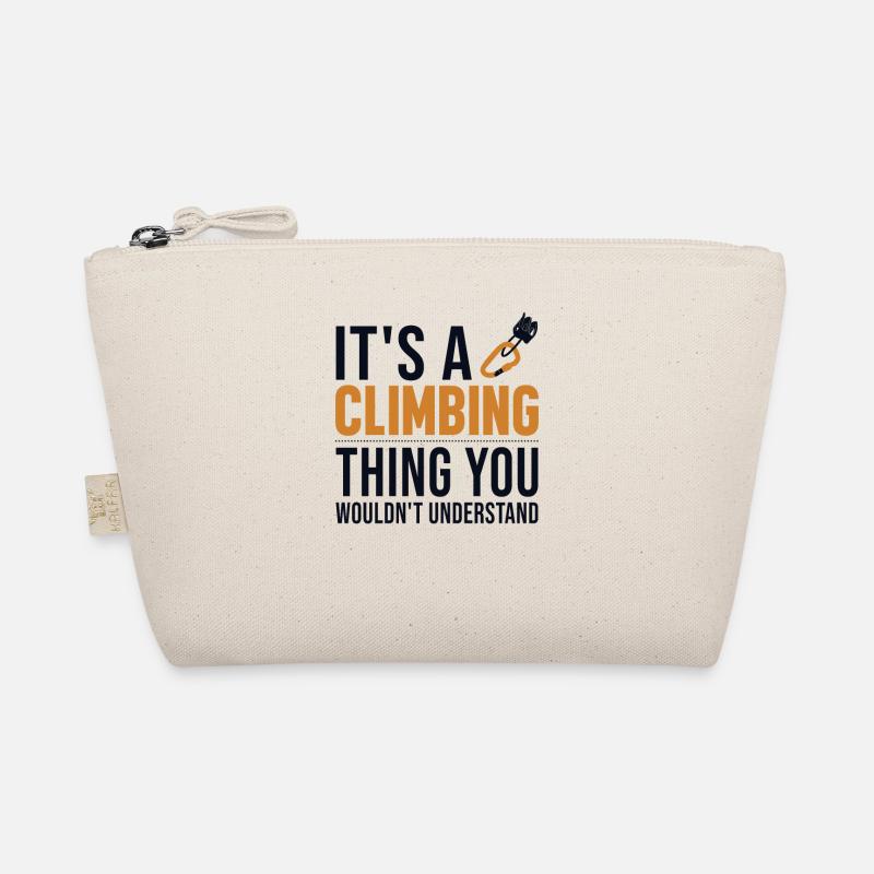 It's a Climbing Thing Sportklettern Speedklettern Bio-Täschchen