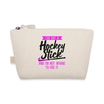 Field Hockey I've Got A Hockey - Bio-Täschchen - Natur - Vorne