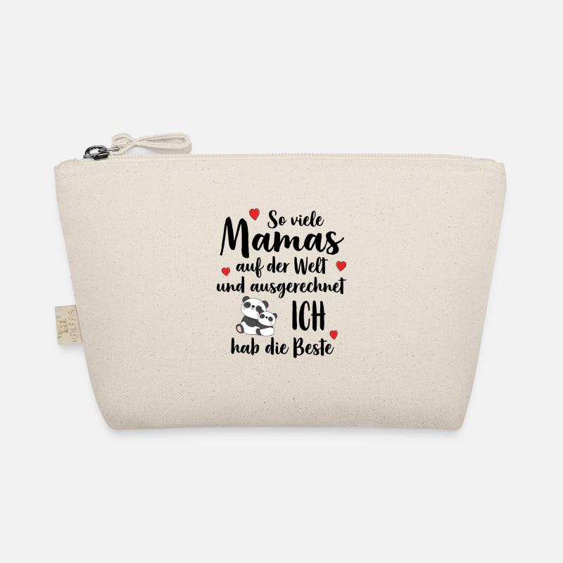 So Viele Mamas Ich Hab Die Beste Beste Mama - Bio-Täschchen - Natur
