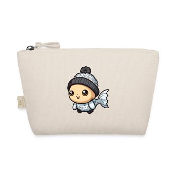 Poisson Hiver Bande Dessinée Mignon - Trousse biologique - nature - Devant